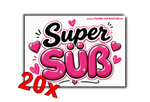 Super Süß - Malle Sticker
