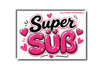 Super Süß - Malle Sticker