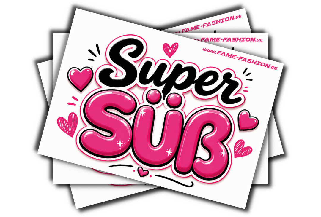 Super Süß - Malle Sticker