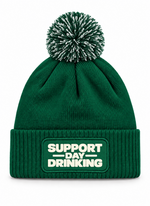 Support Day Drinking - Beanie mit Bommel
