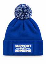 Support Day Drinking - Beanie mit Bommel