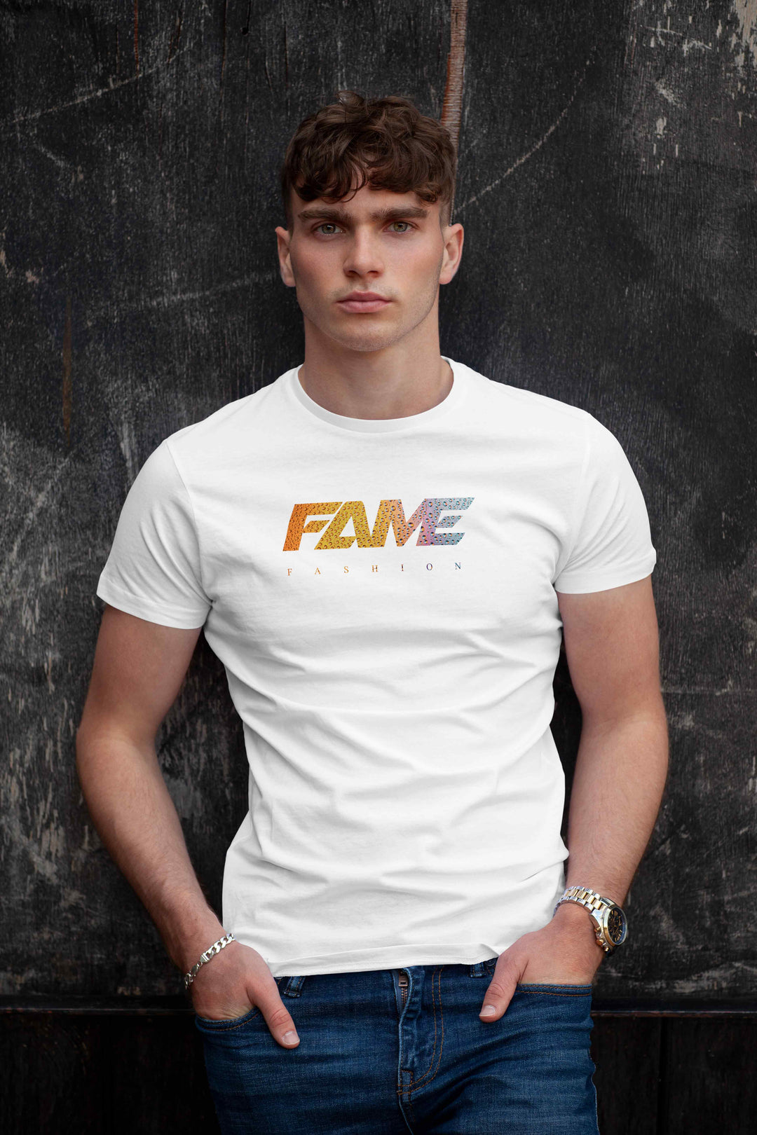 T-Shirt Fame Fashion Colorful Bubbles