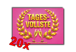TAGESVOLLSTE Malle Sticker