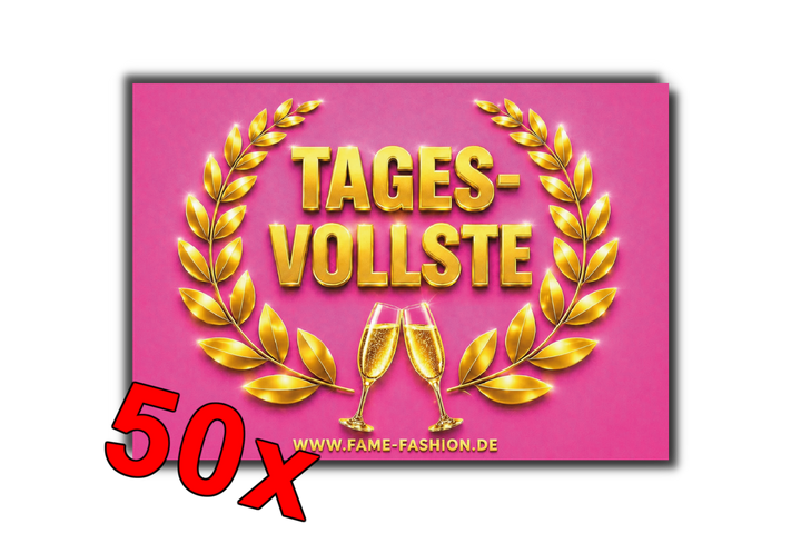 TAGESVOLLSTE Malle Sticker