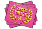 TAGESVOLLSTE Malle Sticker