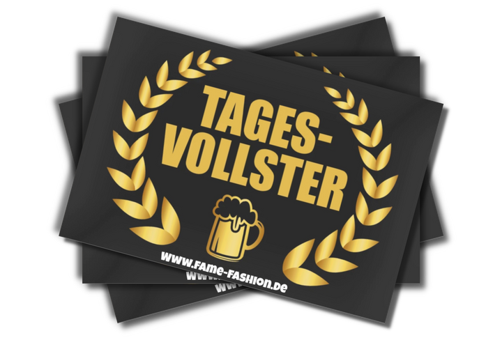 TAGESVOLLSTER 2.0 MALLE STICKER