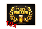 TAGESVOLLSTER 2.0 MALLE STICKER