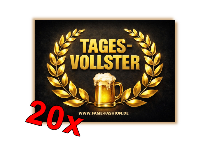 TAGESVOLLSTER 2.0 MALLE STICKER