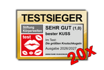 TESTSIEGER bester KUSS - Malle Sticker