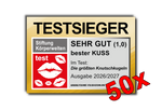 TESTSIEGER bester KUSS - Malle Sticker