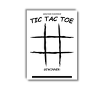 TIC TAC TOE Malle Sticker