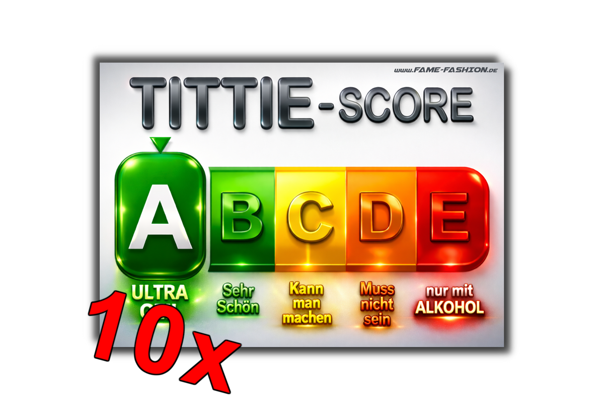 TITTIE-Score MALLE STICKER