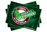 TPI Titten Prüfinstitut, geprüft und bestanden - Malle Sticker