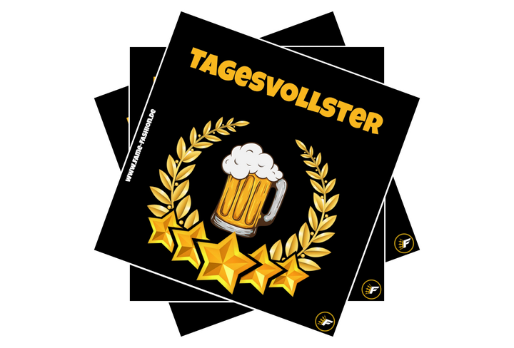TAGESVOLLSTER Sticker