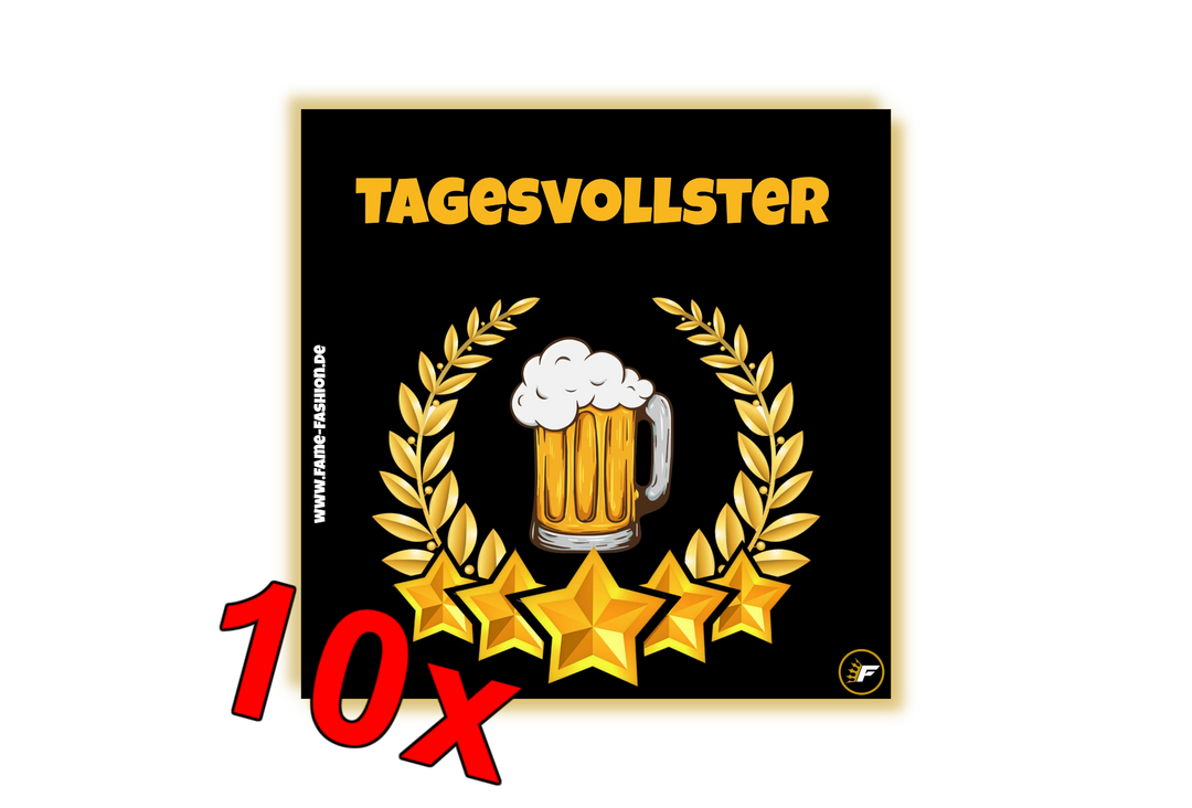 TAGESVOLLSTER 1.0 Sticker