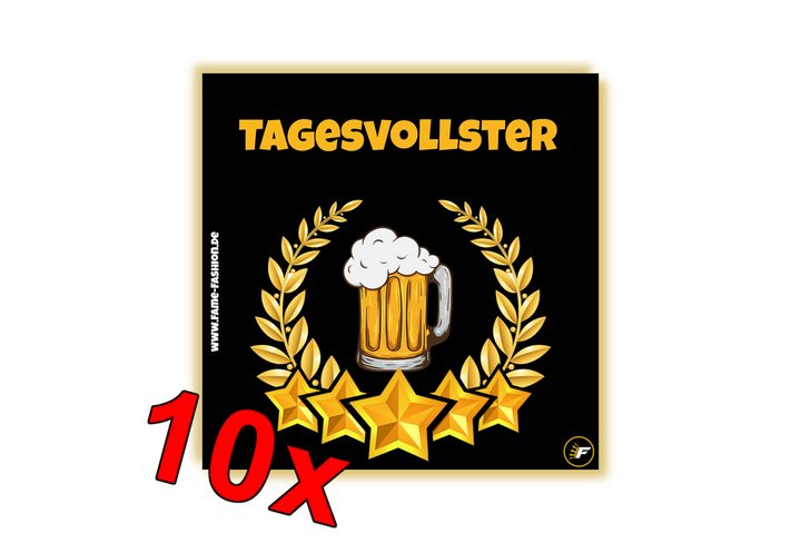 TAGESVOLLSTER 1.0 Sticker