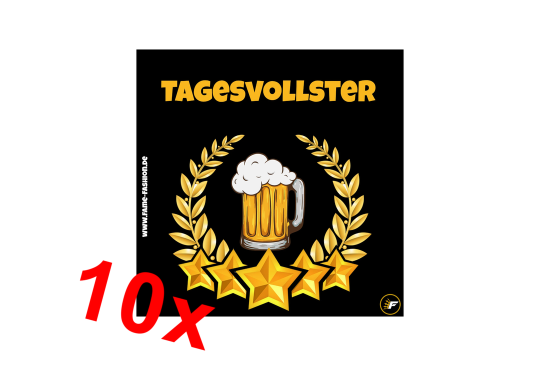 TAGESVOLLSTER Sticker