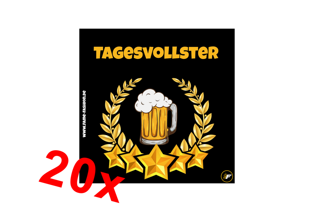 TAGESVOLLSTER Sticker