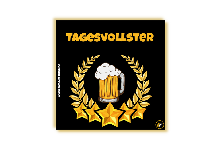 TAGESVOLLSTER 1.0 Sticker