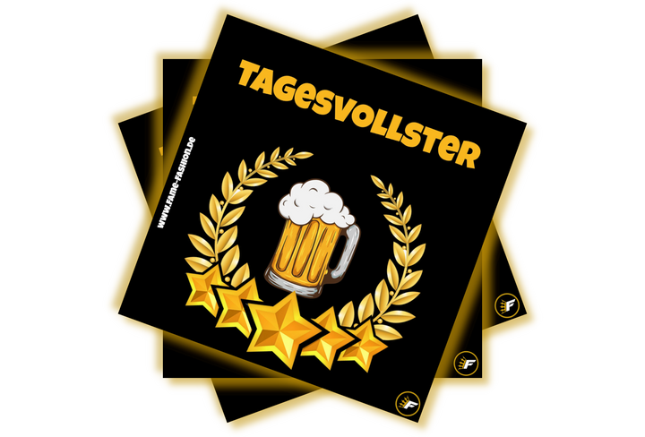 TAGESVOLLSTER 1.0 Sticker