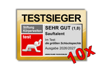 TESTSIEGER SAUFTALENT Malle Sticker