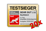 TESTSIEGER SAUFTALENT Malle Sticker