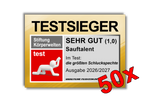 TESTSIEGER SAUFTALENT Malle Sticker