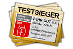 TESTSIEGER Geilster A*sch Malle Sticker