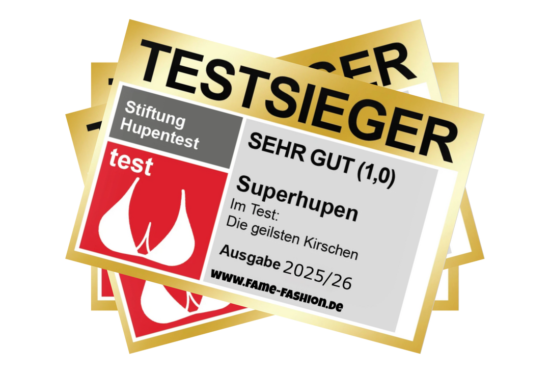 TESTSIEGER Superhupen Sticker