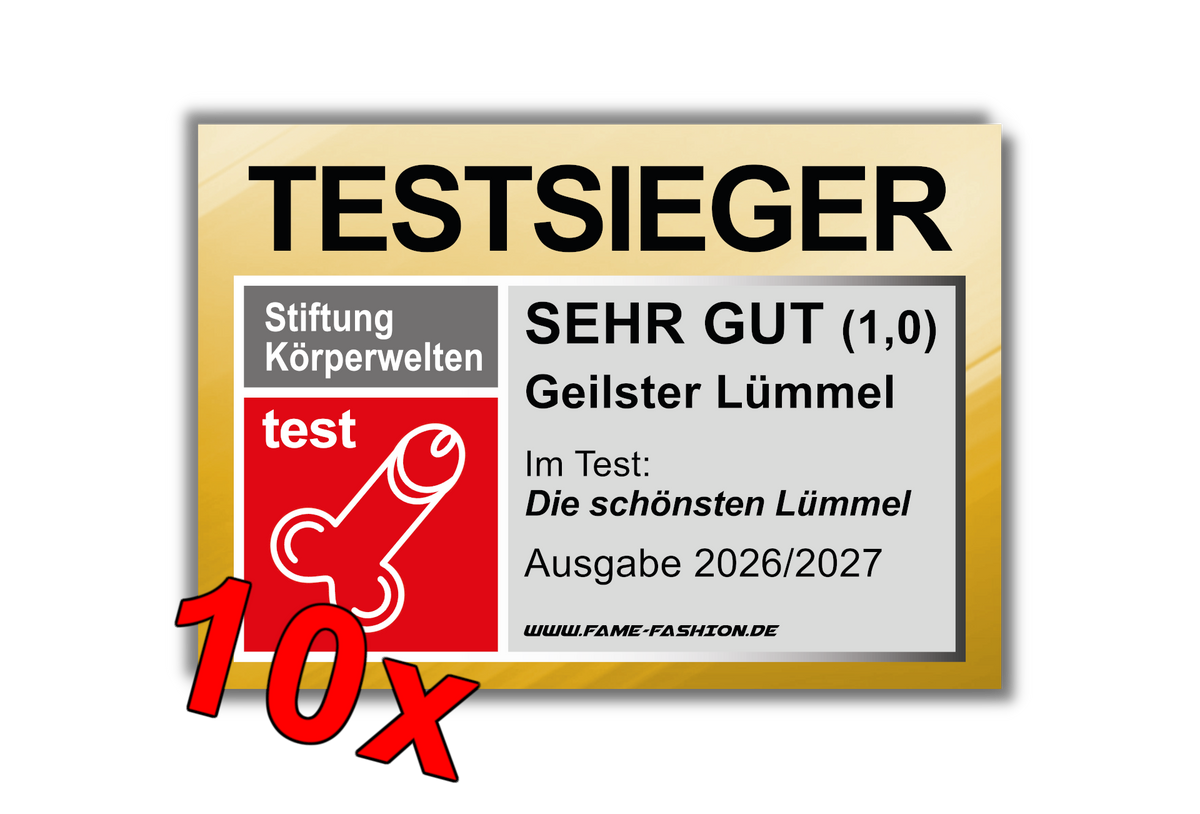 TESTSIEGER Geilster Lümmel - Malle Sticker