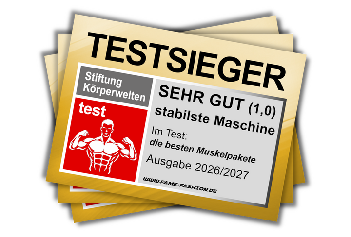 TESTSIEGER stabilste Maschine MALLE STICKER