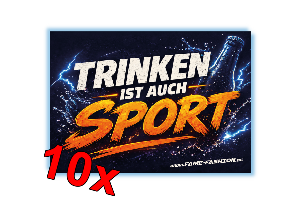 Trinken ist auch Sport - Malle Sticker