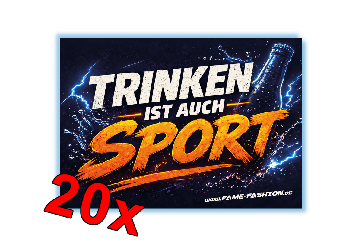 Trinken ist auch Sport - Malle Sticker