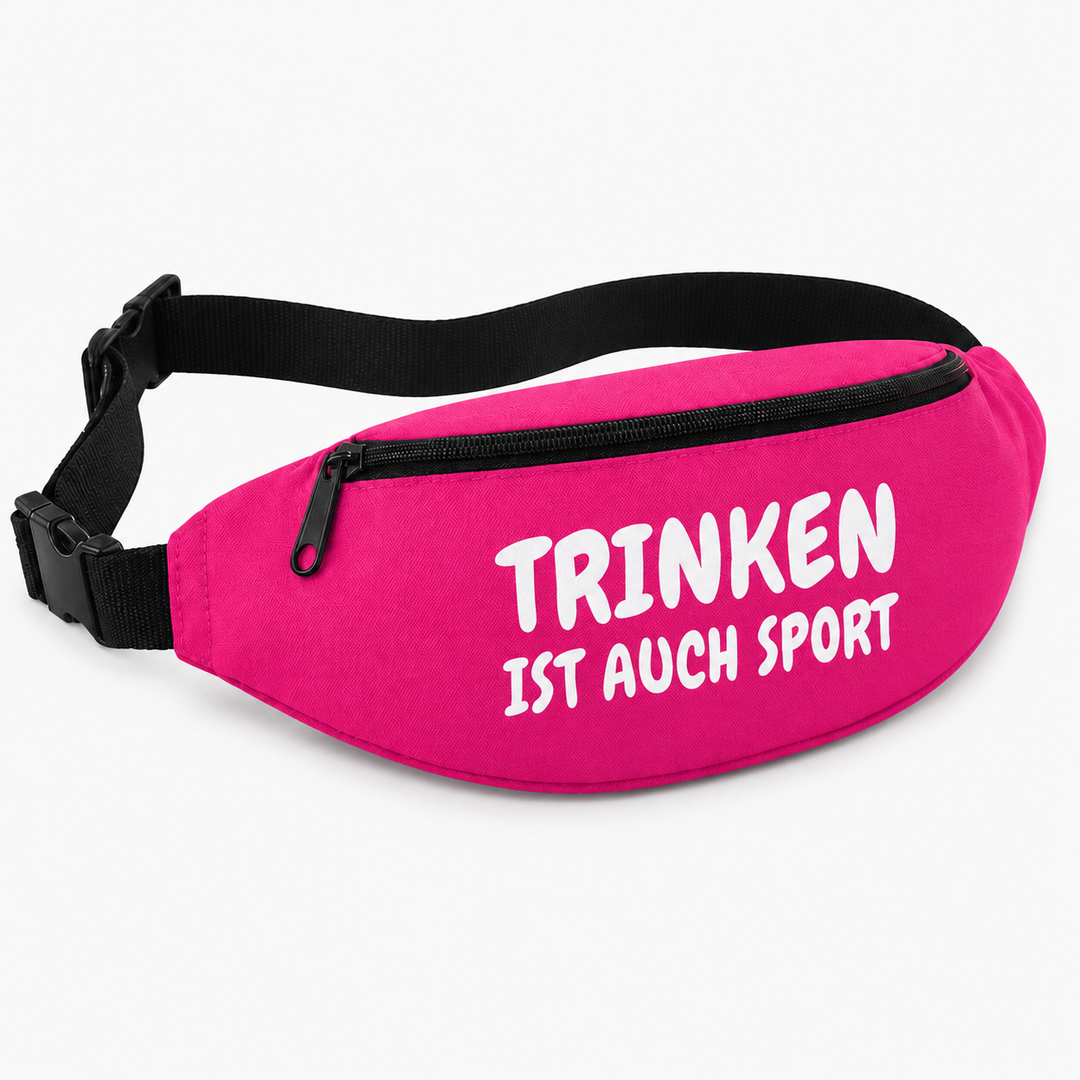 Bauchtasche Trinken ist auch Sport
