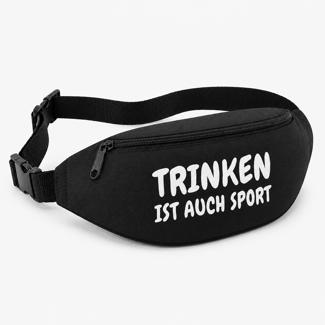 Bauchtasche Trinken ist auch Sport