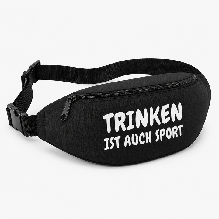 Bauchtasche Trinken ist auch Sport