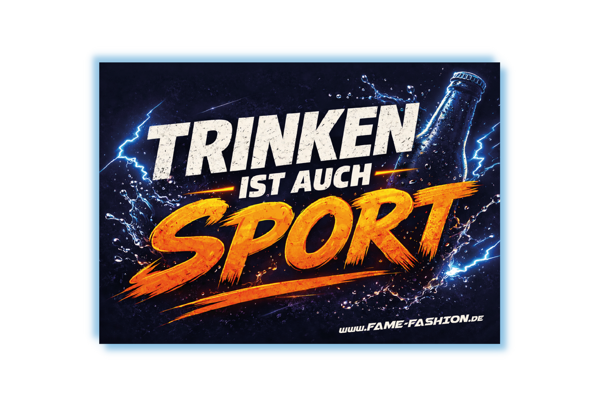 Trinken ist auch Sport - Malle Sticker