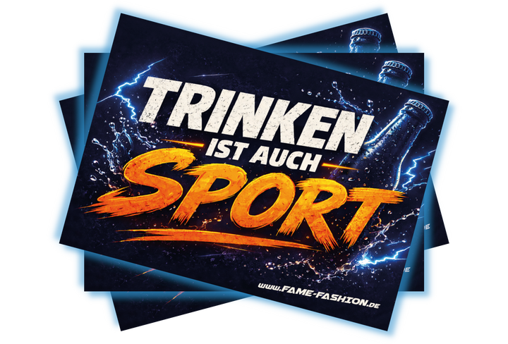 Trinken ist auch Sport - Malle Sticker