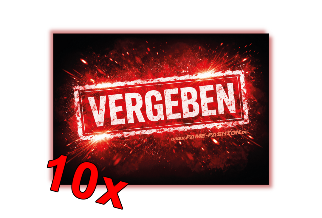 VERGEBEN - Malle Sticker