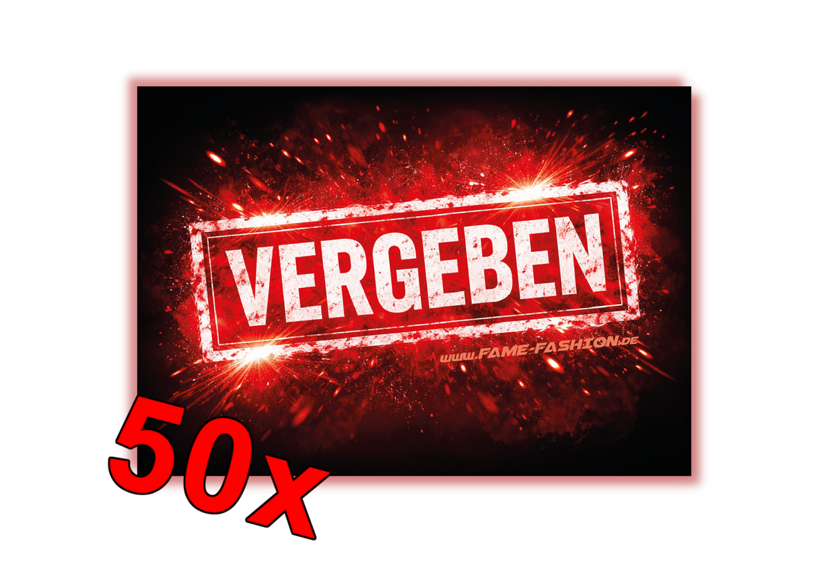 VERGEBEN - Malle Sticker