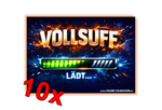 VOLLSUFF lädt - Malle Sticker