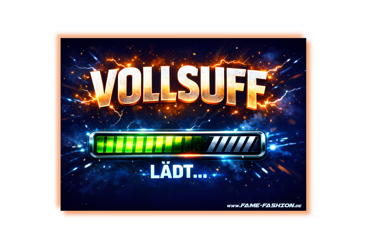 VOLLSUFF lädt - Malle Sticker