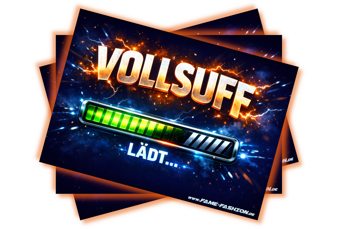VOLLSUFF lädt - Malle Sticker