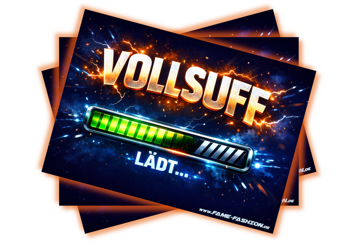 VOLLSUFF lädt - Malle Sticker