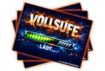 VOLLSUFF lädt - Malle Sticker