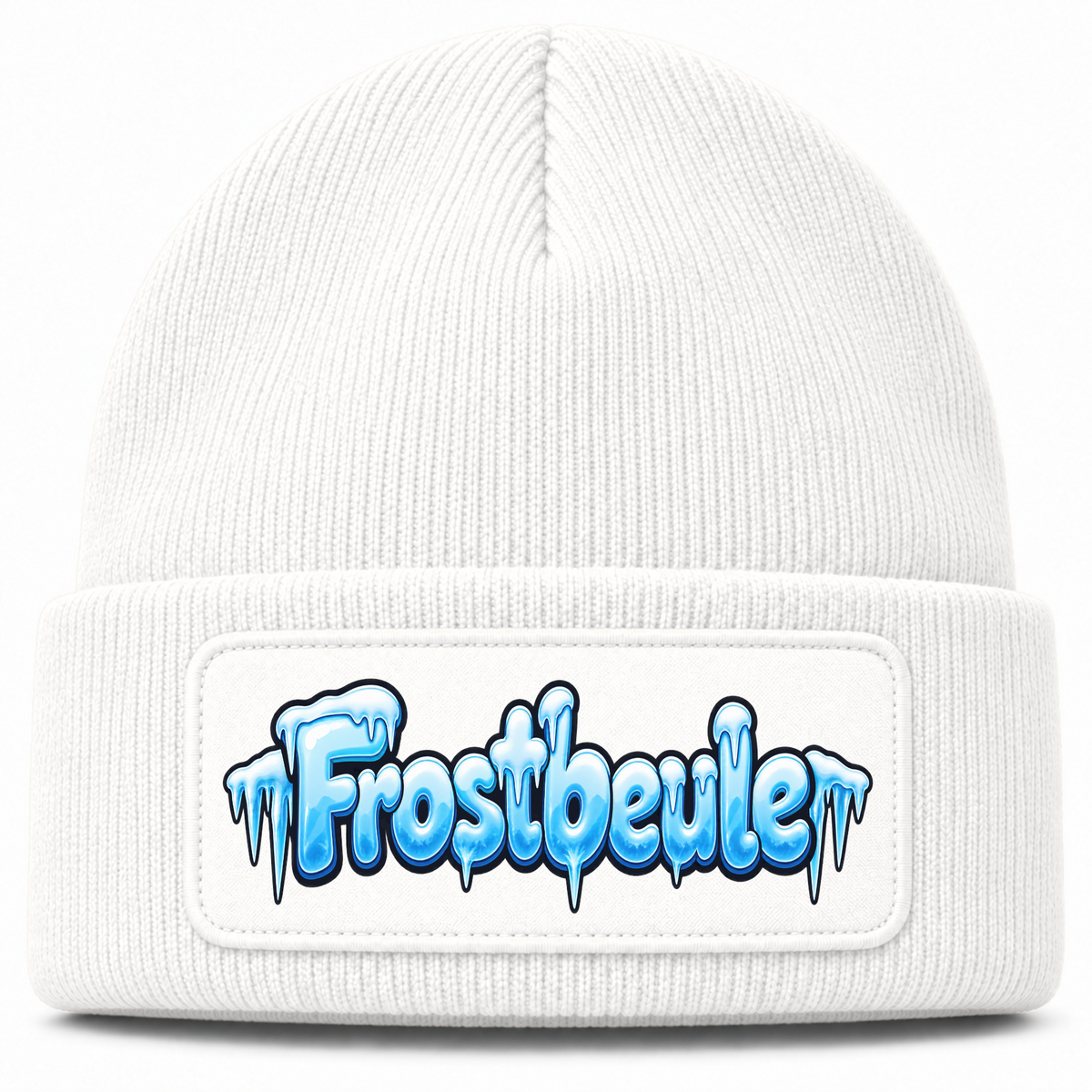 Blaue Frostbeule - Beanie