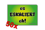 es ESKALIERT eh 1.0 Malle Sticker