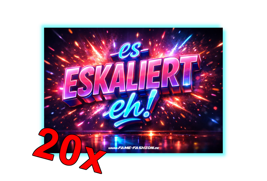 es ESKALIERT eh! 2.0 Malle Sticker