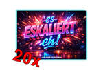 es ESKALIERT eh! 2.0 Malle Sticker