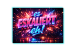 es ESKALIERT eh! 2.0 Malle Sticker
